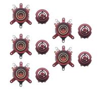 Tidevib Lot de 5 connecteurs pour thermostat de bouilloire électrique - Ensemble assorti supérieur et inférieur pour remplacement rapide de bouilloire