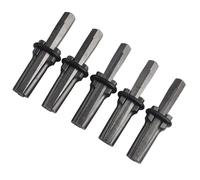 Tidevib Lot de 5 fendeurs de pierre en métal pour béton, roche, granit et marbre 18 mm