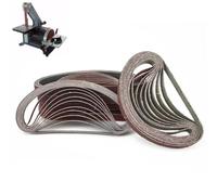 Tidevib Lot de 60 bandes abrasives 13 x 457 mm Grain 40/60/80/120/180/240 pour Black & Decker Power Files BD 280, BD 282E, BD 290, BD 292E, KA 290, KA 292, KA 292E, KA 293E