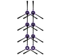 Tidevib Lot de 8 brosses latérales pour aspirateur robot PowerBot Samsung 2 en 1 VR05R503/SA DJ81-00151A, pièces de rechange, compatibles avec DJ81-00151A