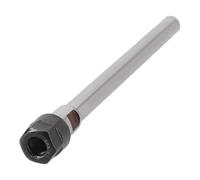 Tidevib Mandrin d'extension à tige droite pour tour CNC, ER8A ER11A ER16A ER20A, diamètre de la tige de 8 à 25 mm, acier allié, haute vitesse 30 000 tr/min