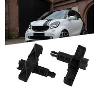 Tidevib Mécanisme de verrouillage de capot avant pour Smart Fortwo 451 (2008-2012) - Remplacement direct, installation facile, plastique noir