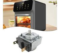 Tidevib Minuteur électrique pour autocuiseur avec interrupteur à sonnette, minuteur mécanique de four 60/90/120 min, design en métal semi-circulaire