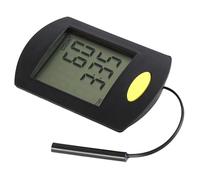 Tidevib Moniteur d'exercice pour vélo - Affichage LCD - 9,4 x 6,1 cm - En plastique - Pièce de rechange avec calories, temps, répétitions, kilométrage - Noir - Pour batterie