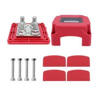 Tidevib Panneau de barre omnibus CC 400 A avec bornes M10 pour systèmes électriques marins, camping-cars et camions 12 V-48 V