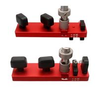 Tidevib Perforatrice profilée en aluminium pour projets de bricolage avec positionnement et taraudage rapides, pour séries 20/30/40, perçage et taraudage