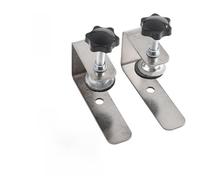 Tidevib Pince de panneau de tiroir sans poignée, outil de positionnement réglable pour installation de panneau haut, pour métal durable et pince de travail du bois ABS