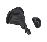 Tidevib Pommeau de levier de vitesse manuel avec soufflet pour Mercedes Vito Viano W639 2003-2010 - Noir - 6 vitesses - Compatible avec conduite à gauche (gauche non garantie)