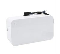 Tidevib Pompe de vidange de condensat automatique silencieuse 12 m pour levage maximum, 200 ml pour réservoir, moteur CC avec capteur à électrode, systèmes 30 000 BTU