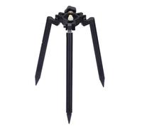 Tidevib Poteau de centrage GPS en aluminium pour station totale, mini trépied de 40 cm avec pieds robustes pour l'arpentage et la mesure