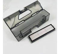 Tidevib Poubelle avec filtre HEPA pour aspirateur robot Trouver RLS3 pour Dreame D9 D9Pro L9 L10Pro F9Pro pour Mova L600 L300