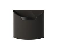 Tidevib Poubelle de voiture avec doublure imperméable amovible, design en ABS et cuir double couche, rangement compact pour porte de voiture ou siège avant, multifonction pour la maison, le bureau et