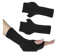 Tidevib Protège-mains en nylon pour patinage sur glace, coussinet de paume absorbant les chocs de 15 mm, support de poignet confortable, patinage artistique, ski, main gauche et droite, XS-XL