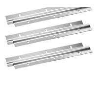 Tidevib Rail de suspension profilé en Z, pinces murales robustes en alliage d'aluminium avec capacité de charge de 36 kg, crochet invisible pour cadres, miroirs, porte-bouteilles - 152 x 14 mm