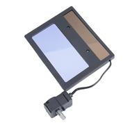 Tidevib Rechargeable pour filtre de soudage à obscurcissement automatique, couleur vraie, sensibilité réglable et large vue, compatible avec les casques de soudage, noir