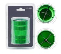 Tidevib ST-209 Outil d'ébavurage robuste avec 4 alésoirs en acier inoxydable, pour tuyaux en PVC, cuivre, aluminium et acier, 0,6 cm à 5/8" OD et ID