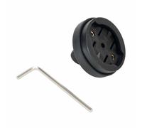 Tidevib Support de caméra arrière pour caméras de sport et Garmin Varia Bike Computer Holder noir, résine + ABS, 15 g