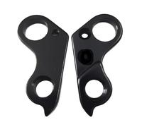 Tidevib Support de dérailleur arrière pour vélo rose, alliage d'aluminium CNC pour vélo de route et VTT, 53 x 27,5 x 8 mm, noir