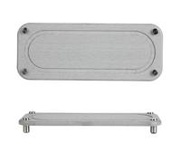 Tidevib Tapis de séchage de cuisine en diatomite avec motif de fossé rayé, 28 x 11 cm, plateau absorbant en pierre pour plats et plantes en pot, blanc, gris, noir