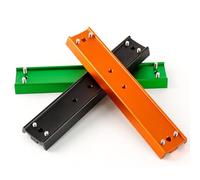 Tidevib Télescope astronomique plaque queue d'aronde - Watcher et pour Celestron, rail de montage en alliage d'aluminium 210 x 43 mm, léger avec finition galvanisée