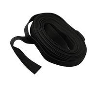 Tidevib Tissu thermorétractable pour tube d'isolation de harnais de fils tressés, 5 m, noir
