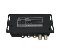 Tidevib TM70 UHF TV Link Modulateur AV vers RF Convertisseur Extender avec affichage des canaux, pour PAL/NTSC, niveau de sortie réglable, décodeurs et TV-Link