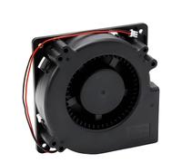 Tidevib Ventilateur centrifuge 120 x 120 x 32 mm, DC 5 V 12 V 24 V, débit d'air élevé 50 CFM, double roulement à billes, pour armoire de serveur, réfrigérateur de camping-car et ventilation à faire