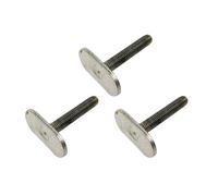 Tidevib Vis de type T pour machines de gravure sur bois et scies de table, système de bouton en T en métal pour fentes de 3/4" x 3/8" et rails en T de 30 mm/45 mm