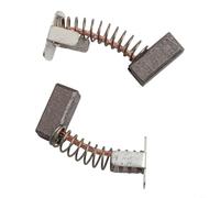Tidgel 2609199169 Jeu de balais de charbon pour Bosch GDS 18V-LI GDR 14,4 V Pièces de moteur 5,8 x 6,1 x 12,1 mm Remplacement 26618-01 25618 Noir Or