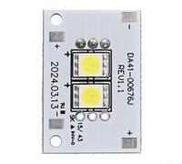 Tidgel Bande lumineuse LED DA41-00676J pour réfrigérateur Samsung à quatre portes RF22K9381SGAA Pièce de rechange facile à installer 3 x 2 cm
