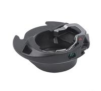 Tidgel Boitier de bobine en plastique pour machine à coudre Janome 3160QDC 4120QDC MC11000SE Elna 720 8300 Necchi EX100 Pièce de rechange Argent Noir