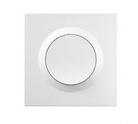 Tidgel Boîtier d'interrupteur mural pour ZBMINIL2, pas de fil neutre nécessaire, boîtier PC à clipser pour boîtes 86/EU, solution de rénovation pour maison intelligente blanche