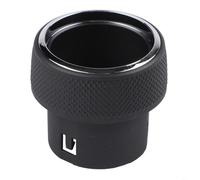 Tidgel Bouton de commande CA en ABS noir, bouton radio, pour Jeep Cherokee WK2 2014-202, pour fonction climat et radio (A-1)