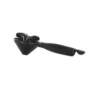 Tidgel Brosse de nettoyage pour machine à café avec tête amovible, poignée ergonomique pour porte-filtre de 58 mm, poils en nylon pour barista et entretien de machine à expresso à domicile