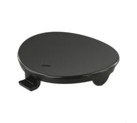 Tidgel Cache crochet de remorquage pour pare-chocs arrière, bouchon noir pour trou d'attelage de remorque pour BMW F22 F23 M Sport, pièce de rechange ABS noir OE 51128055964 facile et rapide à