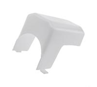Tidgel Cache-lentille de capot pour Nutone 41000, pour Kenmore 8714000100 et modèles 34-46000 - Plastique blanc, 11,7 x 7,5 cm (1 pièce)