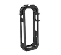 Tidgel Cage de cadre utilitaire pour Insta360 X4 avec verrouillage de sécurité, étui de protection en ABS avec griffe magnétique pour micro lumineux, noir