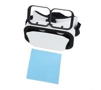 Tidgel Casque de réalité virtuelle pour iOS et Android, lunettes 3D réglables, design léger en ABS pour jeux immersifs, films éducatifs sur téléphones de 4,7 à 7 pouces