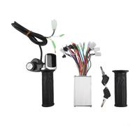 Tidgel Contrôleur de moteur électrique sans balais avec écran LCD pour guidon d'accélérateur 24 V 36 V 48 V 250 W pour vélo urbain