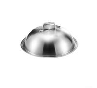 Tidgel Couvercle Chaudron 28cm Acier 316 Distribution Chaleur | Acier 316 pour premium, design dôme anti-débordement, 28cm pour idéal ragoûts, distribution chaleur uniforme