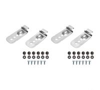 Tidgel DD98-01051C Kit de support d'installation de lave-vaisselle pour Samsung DW80M et DW80R, fixation stable avec vis, argent (2 ensembles)