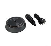 Tidgel Diffuseur d'arômes pour voiture, en alliage d'aluminium avec démarrage/arrêt automatique, rechargeable par USB, pour tableau de bord de véhicule, bureau à domicile