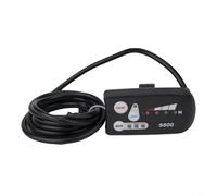 Tidgel Écran LED 36 V 48 V pour contrôleur électrique SM 5 broches JN Kit moteur pasion noir support guidon 22,2 mm câble 180 cm