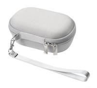 Tidgel Étui de rangement rigide en EVA pour souris Logitech M750 M650 M720 M330, résistant aux chocs, avec double fermeture éclair et sangle, bleu (gris)