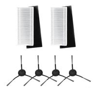 Tidgel Filtre de rechange et brosse latérale pour iHome, pour aspirateur robot Nova/Nova Pro/Nova S1 Pro/Halo/Orbita Pro