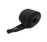 Tidgel Gaine de câble de torche de soudage résistante à la chaleur avec fermeture éclair, pour tuyau plasma MIG TIG, protection anti-abrasion, noir, 4,5 m, 12 cm de large (9,5 m)