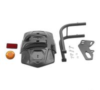 Tidgel Garde-boue arrière de moto en ABS avec transfert d'eau réfléchissant de sécurité pour BMW pour vélo électrique Suzuki style classique noir (A)