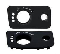 Tidgel Garniture d'interrupteur de phare avant, pour Mercedes CLS W219 2007-2009, panneau de bouton en plastique avec finition caoutchoutée (C)