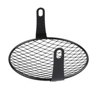 Tidgel Grille de protection carrée en maille pour phare de moto de 170 mm avec vis de montage latérale de 8 mm à 10 mm pour rétro (losange)