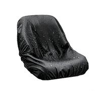 Tidgel Housse de siège imperméable Oxford pour tondeuse à gazon 50 x 35 x 39 cm, protection anti-poussière pour siège de tracteur pour rangement de matériel de jardin extérieur Noir
